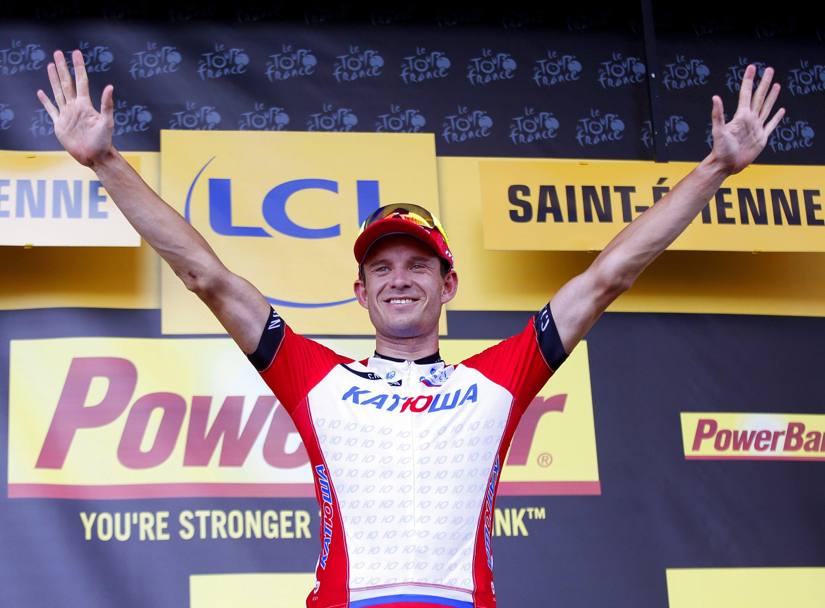 Per il norvegese della Katusha si tratta del primo successo al Tour de France. Epa